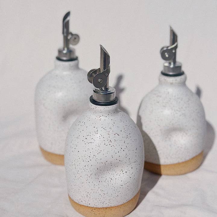 Pepper Stone Ceramics – wholesale Oil/vinegar dispenser – Oil Cruet2