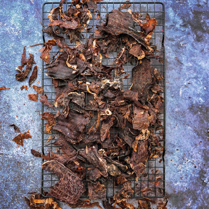 Grazly - Wholesale Jerky - Elk Heart Crisps - 100% Grass-Fed/Finished 6