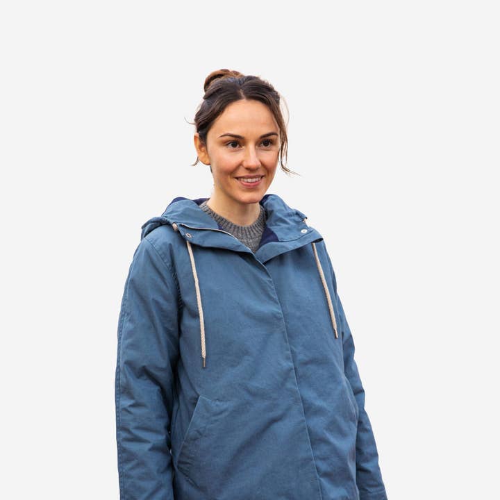 Waxed Cotton Jacket storm for wholesale by Matona