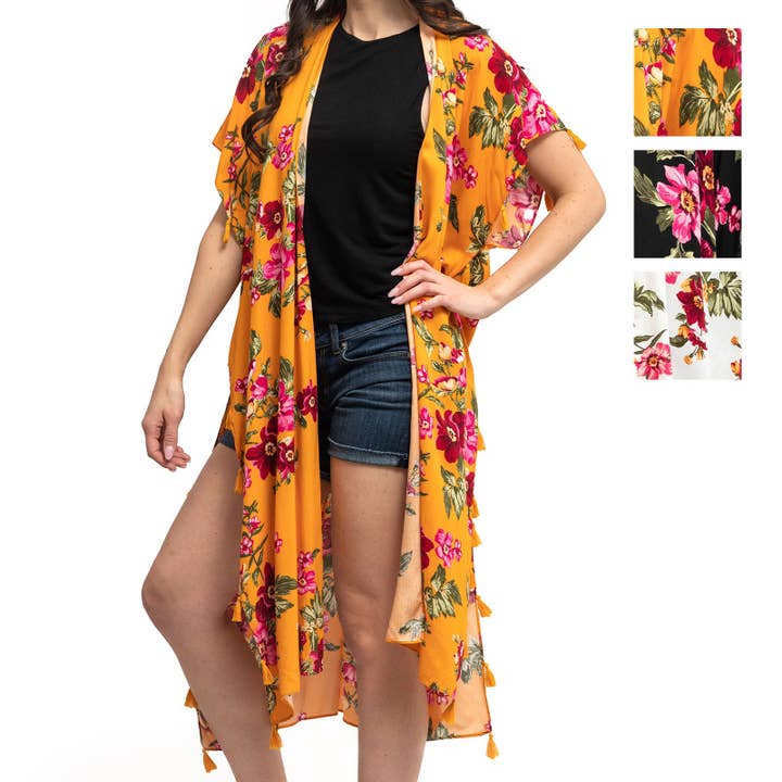 DM Merchandising – Engroshandel Kimono - Dame – Jack & Missy Terrasse Ruana2