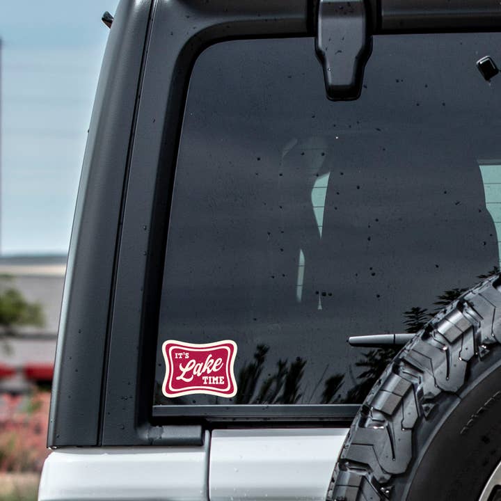 Juju and Moxie - Wholesale Sticker - Lake Float Summer Boat Drink High Quality Vinyl Sticker3