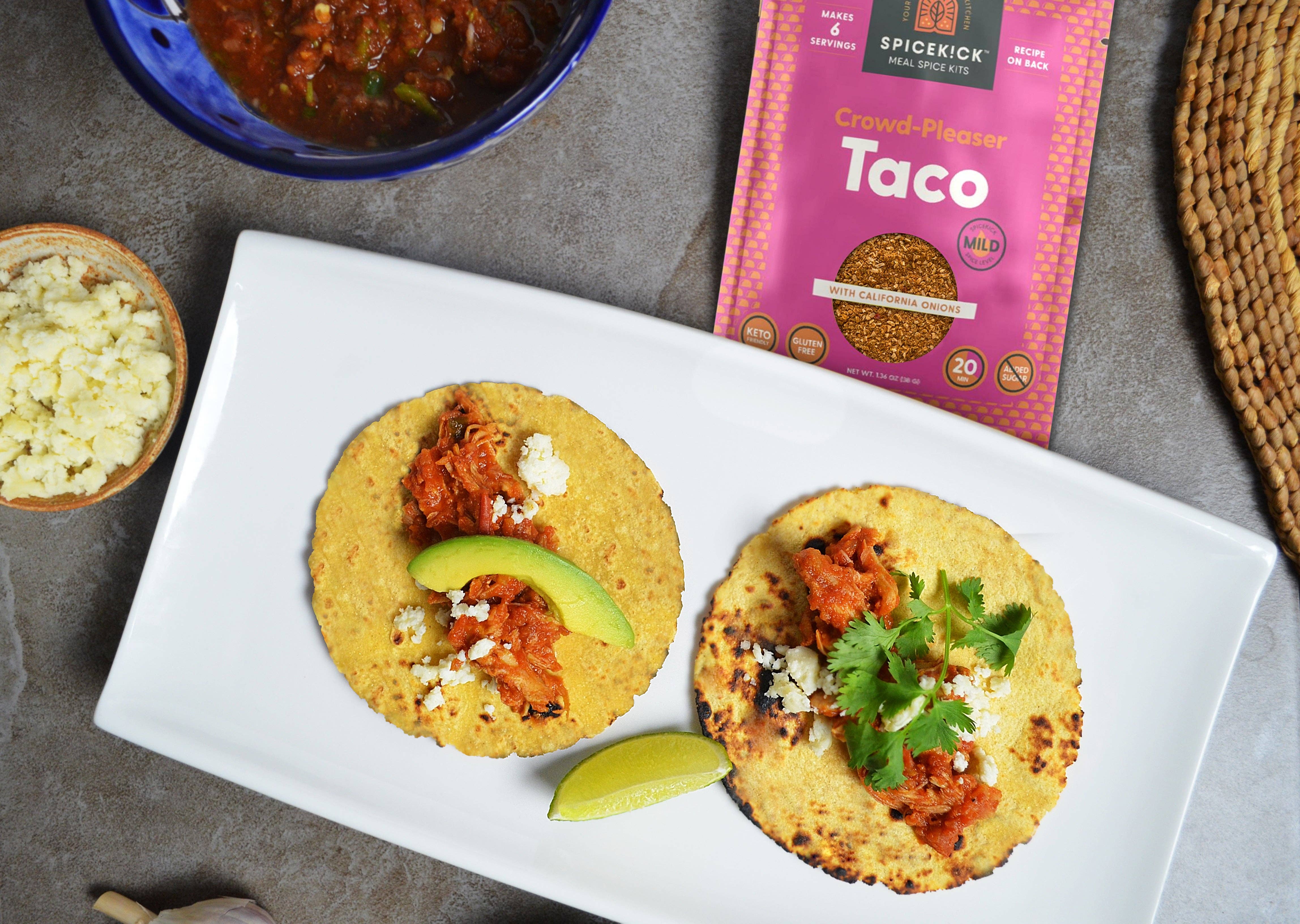 Spicekick - Vente Mélanges d'épices séchées - Mélange d'assaisonnements pour tacos Spicekick, sans gluten et sans produits laitiers1