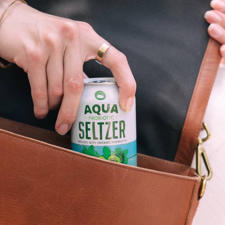 Aqua Seltzer by Aqua ViTea - Wholesale Soda/Carbonated Drink - Aqua Seltzer Probiotic Cucumber + Mint 12-Pack1