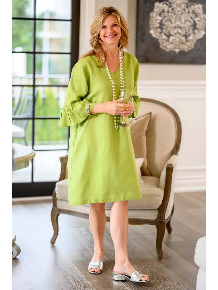 Arte Italica & Crown Linen Designs - Vendita all'ingrosso Vestito - Donna - Abito in lino Bethany2