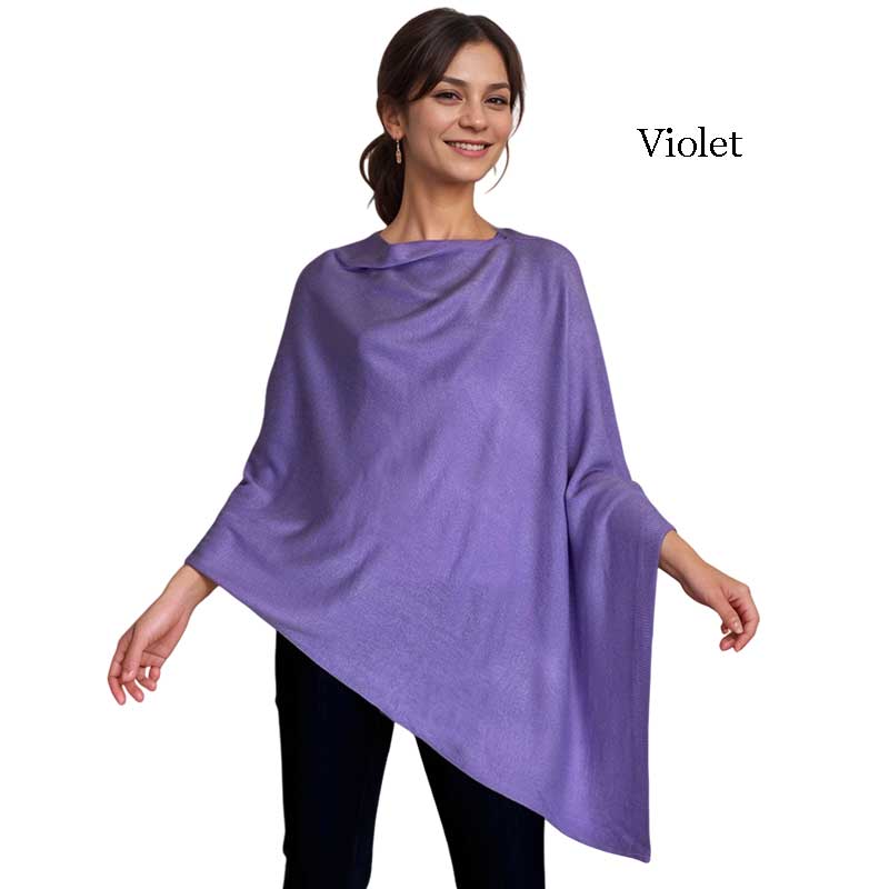 The Magic Scarf Company - Wholesale Poncho - Women's - 8672 - Cashmere Feel Ponchos18