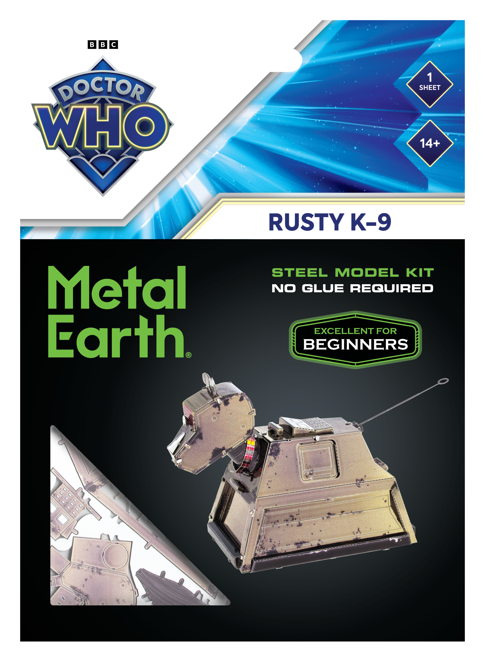 Metal Earth - Wholesale DIY Craft Kit - Doctor Who Rusty K-91
