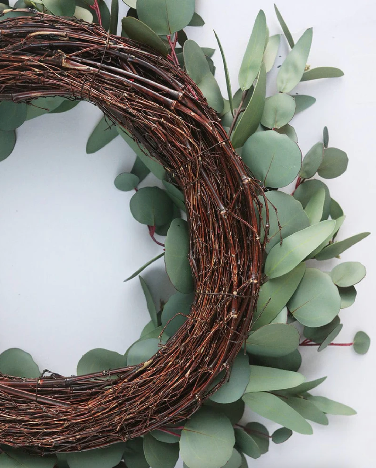 Prestige Botanicals - Wholesale Wreath - Artificial Eucalyptus Wreath 24”2