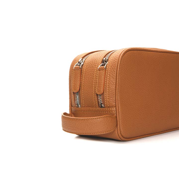 Raku - Vendita all'ingrosso Beauty case - Uomo - Borsa da bagno in pelle per uomo, borsa da toilette personalizzata per lui