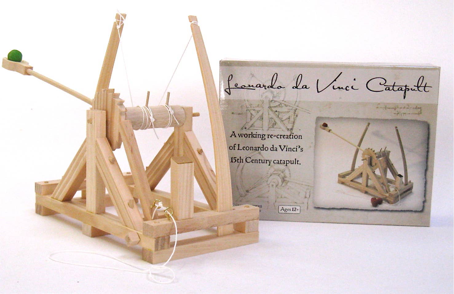 Science and Nature - Wholesale Wood Toy - Kids - Da Vinci Catapult Wooden Kit2