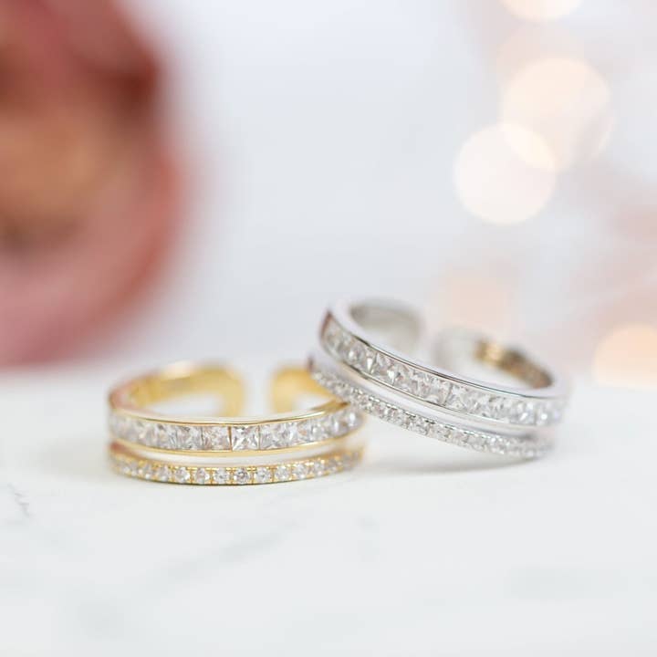 Sterling Silver Adjustable Ring for wholesale by Annabel Jewellery