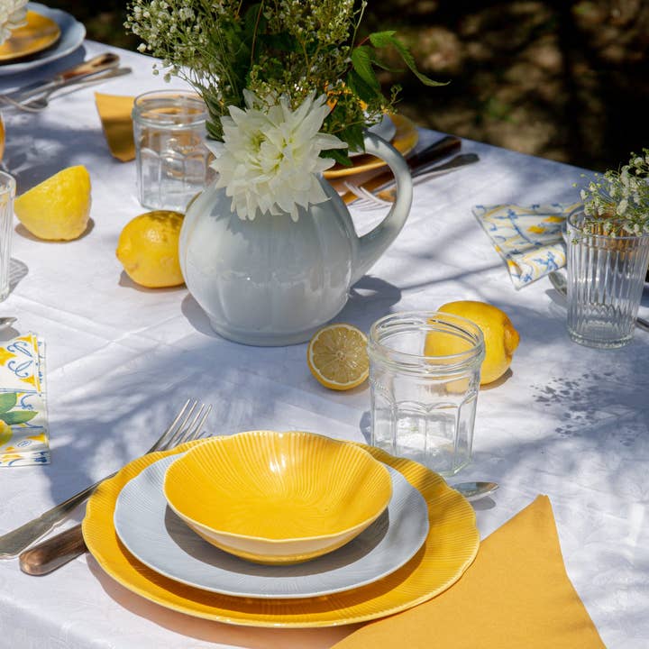 OGRE La Fabrique - Wholesale Dinner Plate - Tahiti Blue Dessert Plate (19cm)6