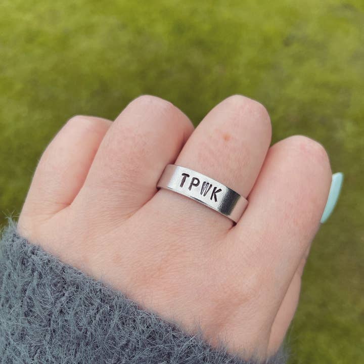Black Tied - Wholesale Band/Stacked Ring - Harry Styles TPWK Ring