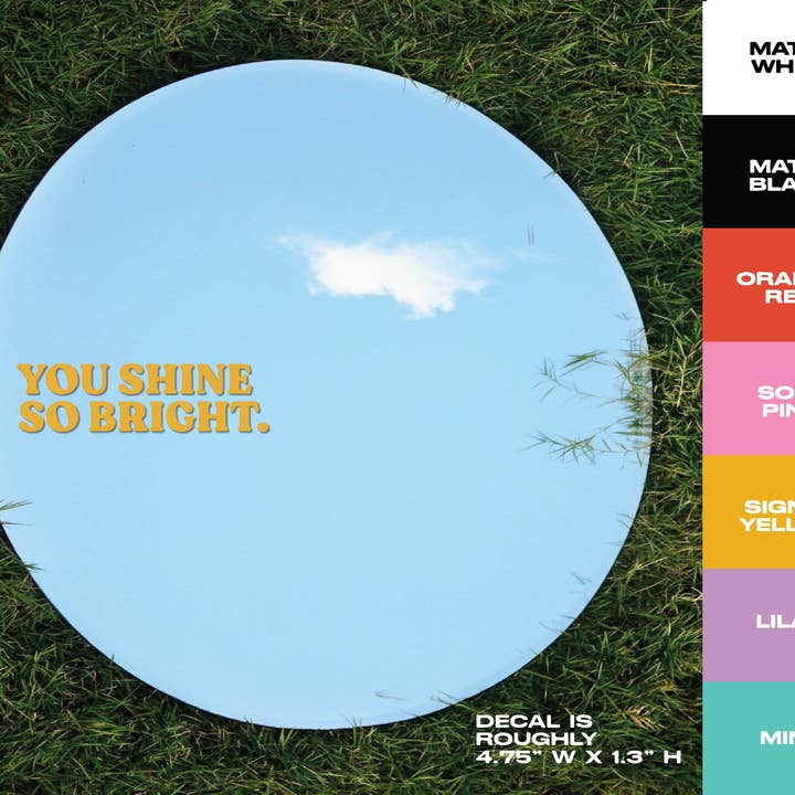 Mixtape Paper Co. - Wholesale Wall Decal/Stickers - MIXTAPE MANTRAS - vinyl transfer decals - simple sayings16