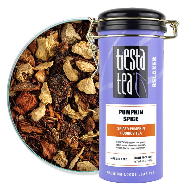 Tiesta Tea Company (loose leaf teas & accessories) - Wholesale Loose Tea - Pumpkin Spice Tea | Spiced Pumpkin Rooibos Loose Leaf