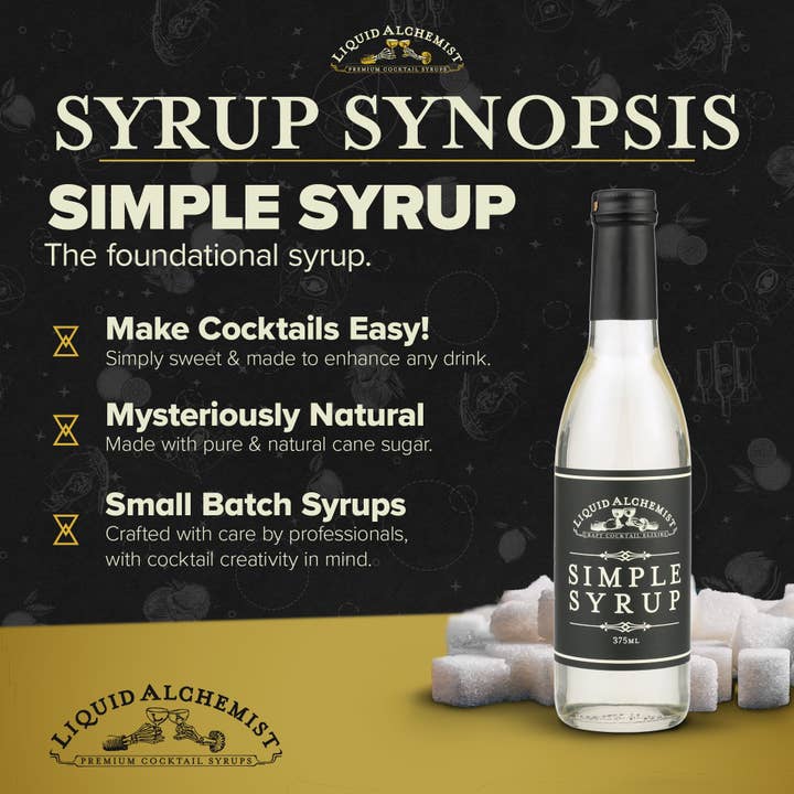 Liquid Alchemist Syrups - Wholesale Cocktail Mix/Syrup - Simple Syrup