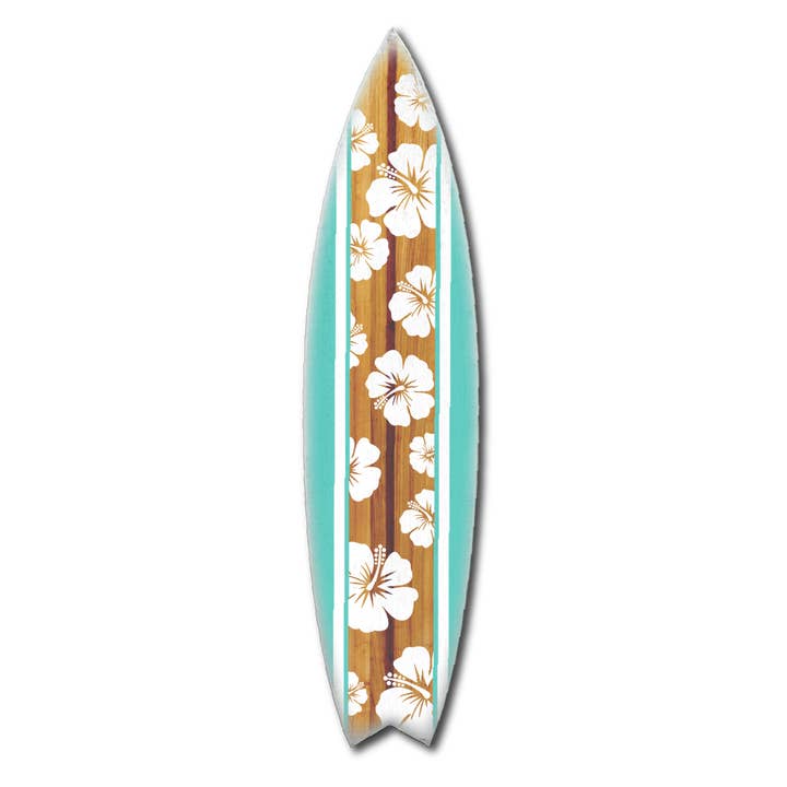 SURFBOARD-WANDDEKORATION HIBISKUS TÜRKIS WEISS und andere Ergebnisse für surfbrett im Großhandel. Kostenlose Rücksendungen und 60-Tage-Zahlungsziel auf Faire im Trend auf Faire.