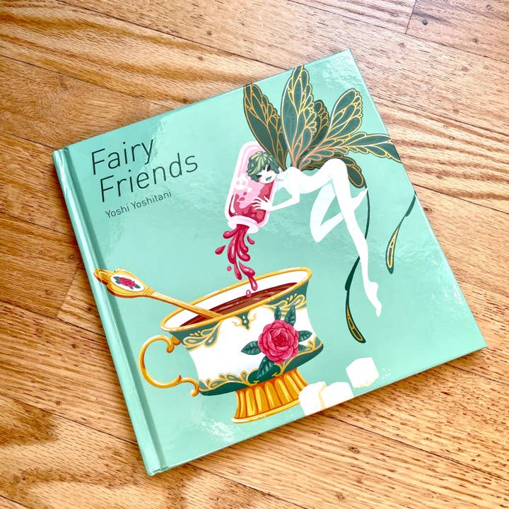 Livre Fairy Friends SIGNÉ pour la vente par Yoshi Yoshitani LLC