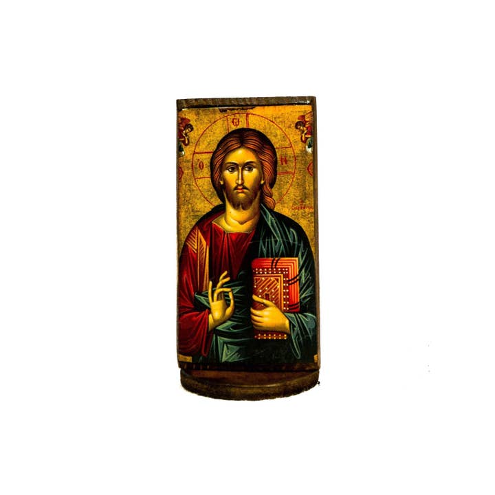 20 pcs Custom Greek Handmade Orthodox icon Bomboniera Martyr for wholesale by TheHolyArt