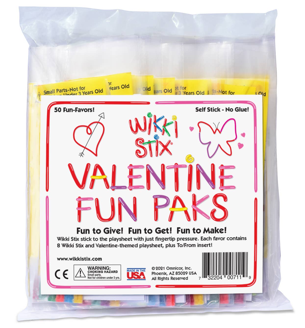 Wikki Stix - Wholesale Toy Set - Kids - Valentine Paks