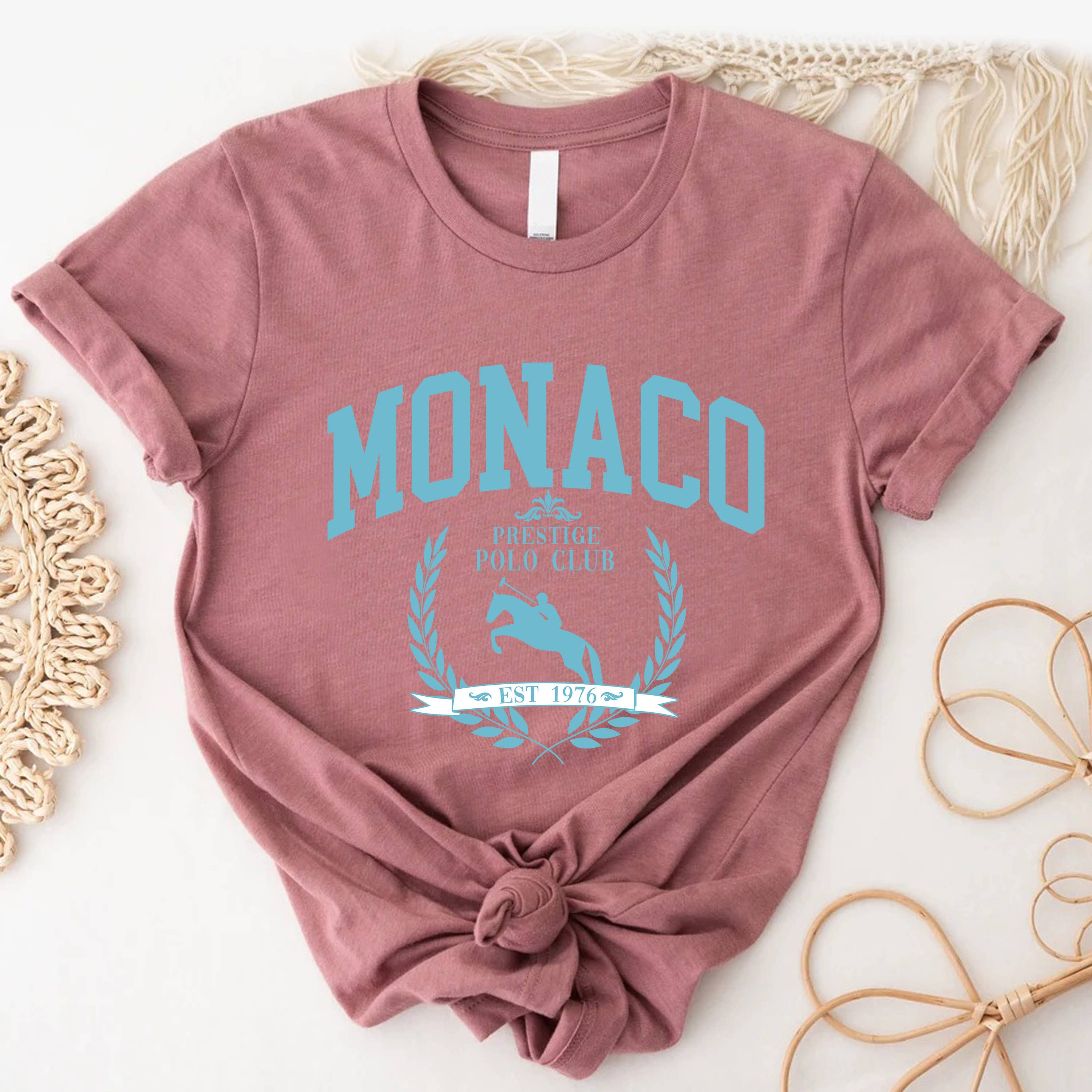 STARCHIS - Wholesale Screen Printed T-Shirt - Women's - Graphic t-shirt - Monaco polo club4