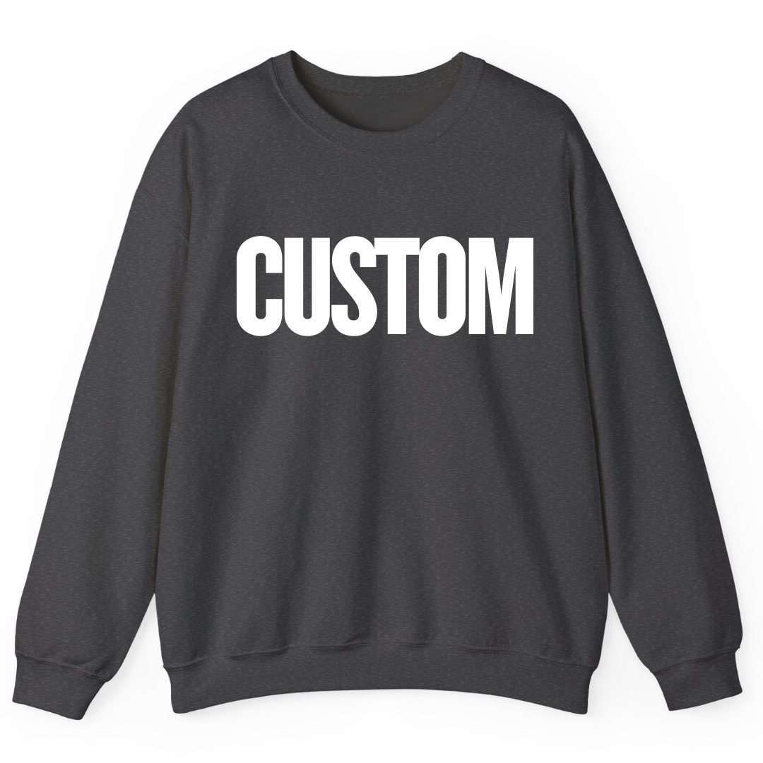 TheWorldOfMYes – wholesale Graphic sweatshirt – Unisex – Custom Printed Sweatshirt with Your Text or Logo12