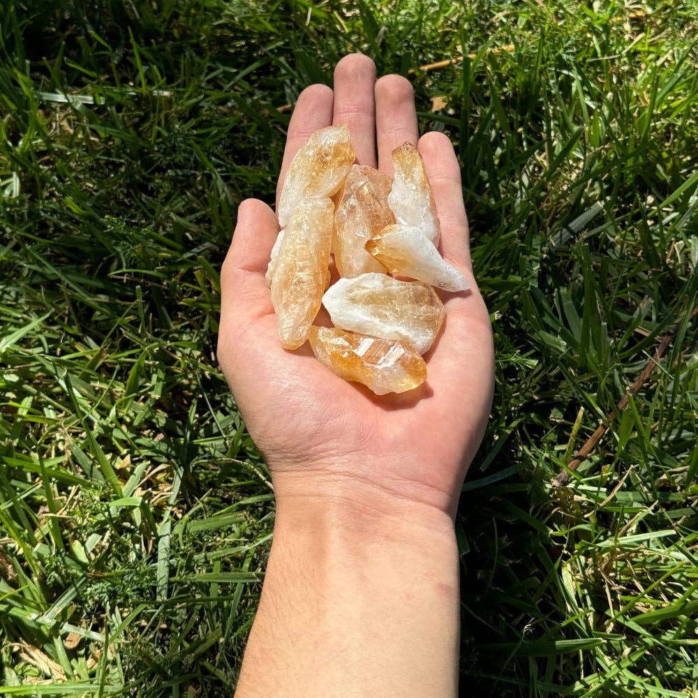 Earths Elements Wholesale - Wholesale Spiritual Stone/Crystal - Raw Crystal - Citrine Points, 1lb1