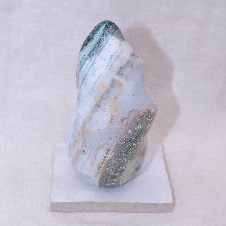 Tiny Rituals - Wholesale Spiritual Stone/Crystal - Ocean Jasper Flame - AAA Premium Quality15