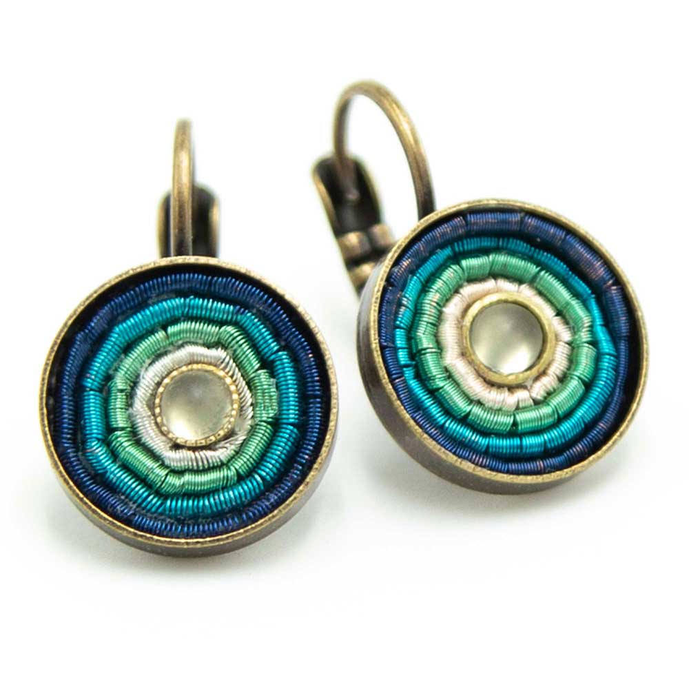 Sergio Engel jewellery - Wholesale Dangle Earrings - India antique earring 06 small colorful earrings21