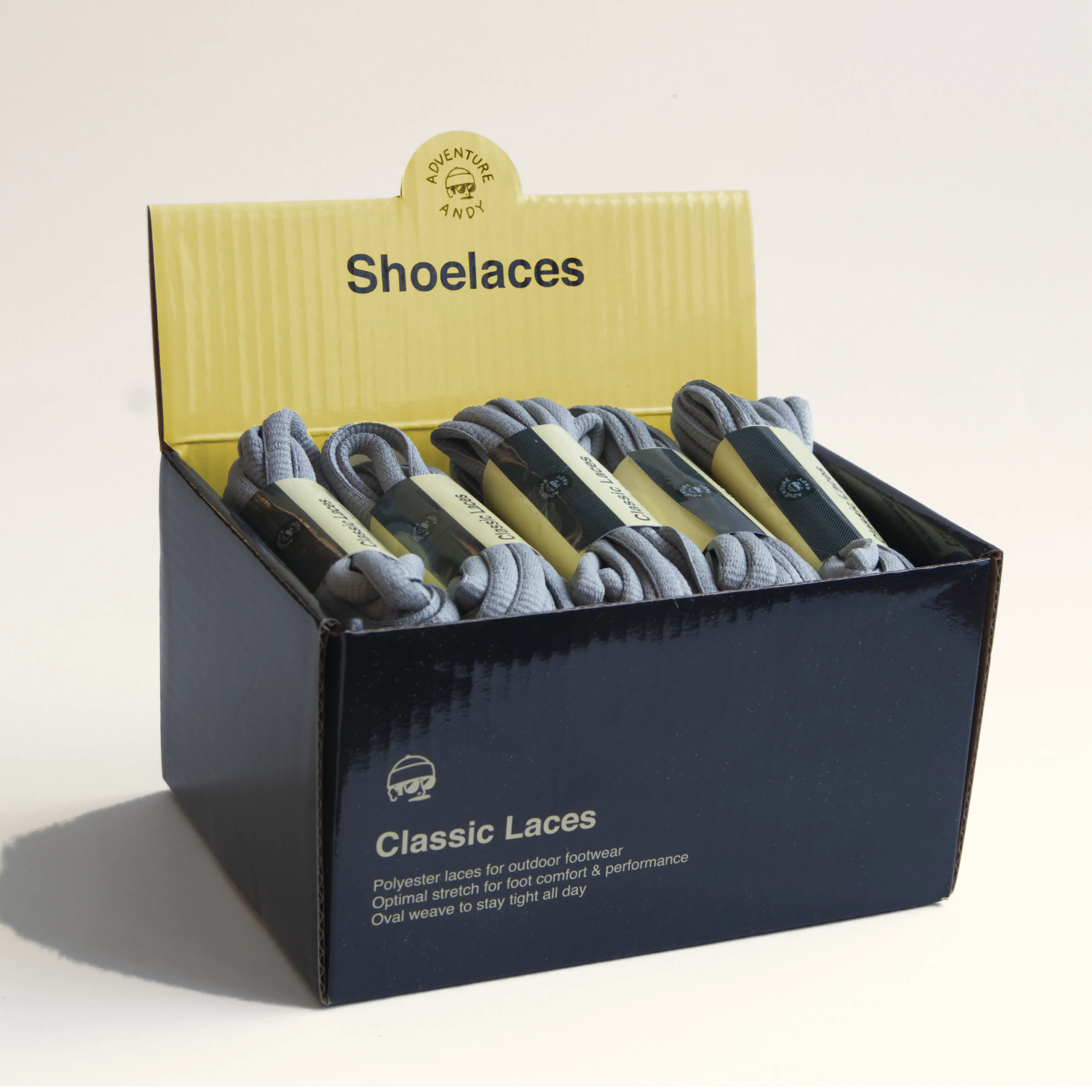 Adventure Andy - Wholesale Shoelaces - Unisex - Classic Oval Laces 3