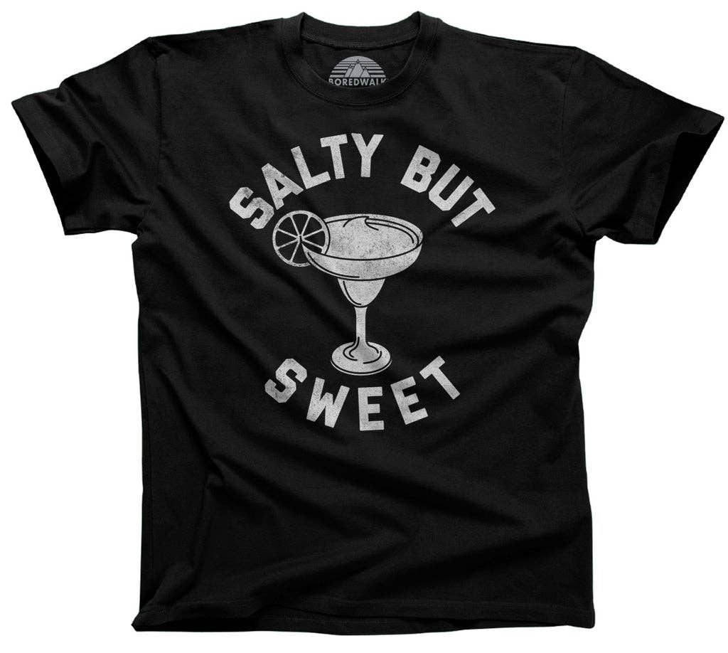 Boredwalk - Wholesale Screen Printed T-Shirt - Men's - Men's Salty But Sweet Margarita T-Shirt0