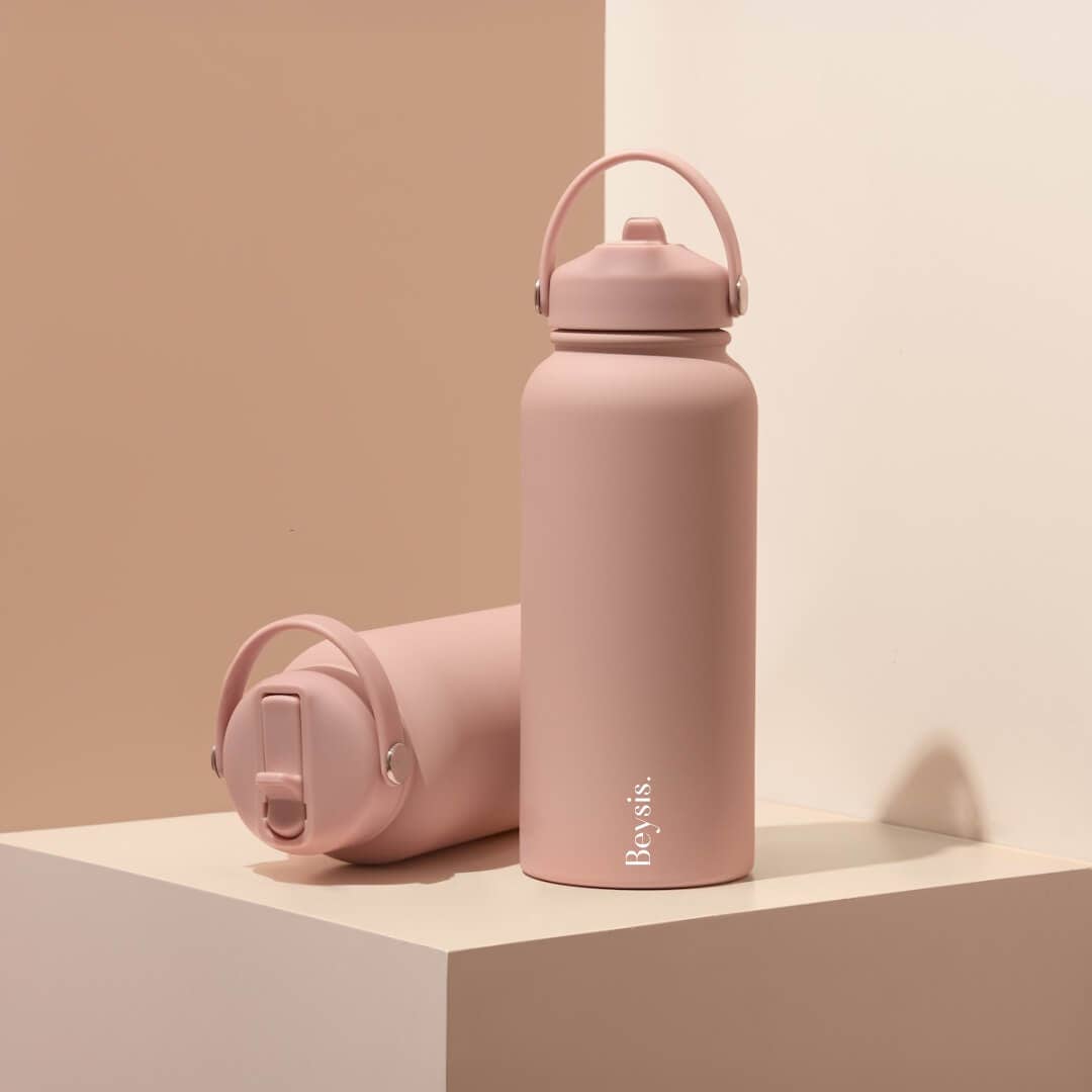 Beysis – wholesale Vattenflaska – 30,5 oz / 900 ml flaska med sugrör58