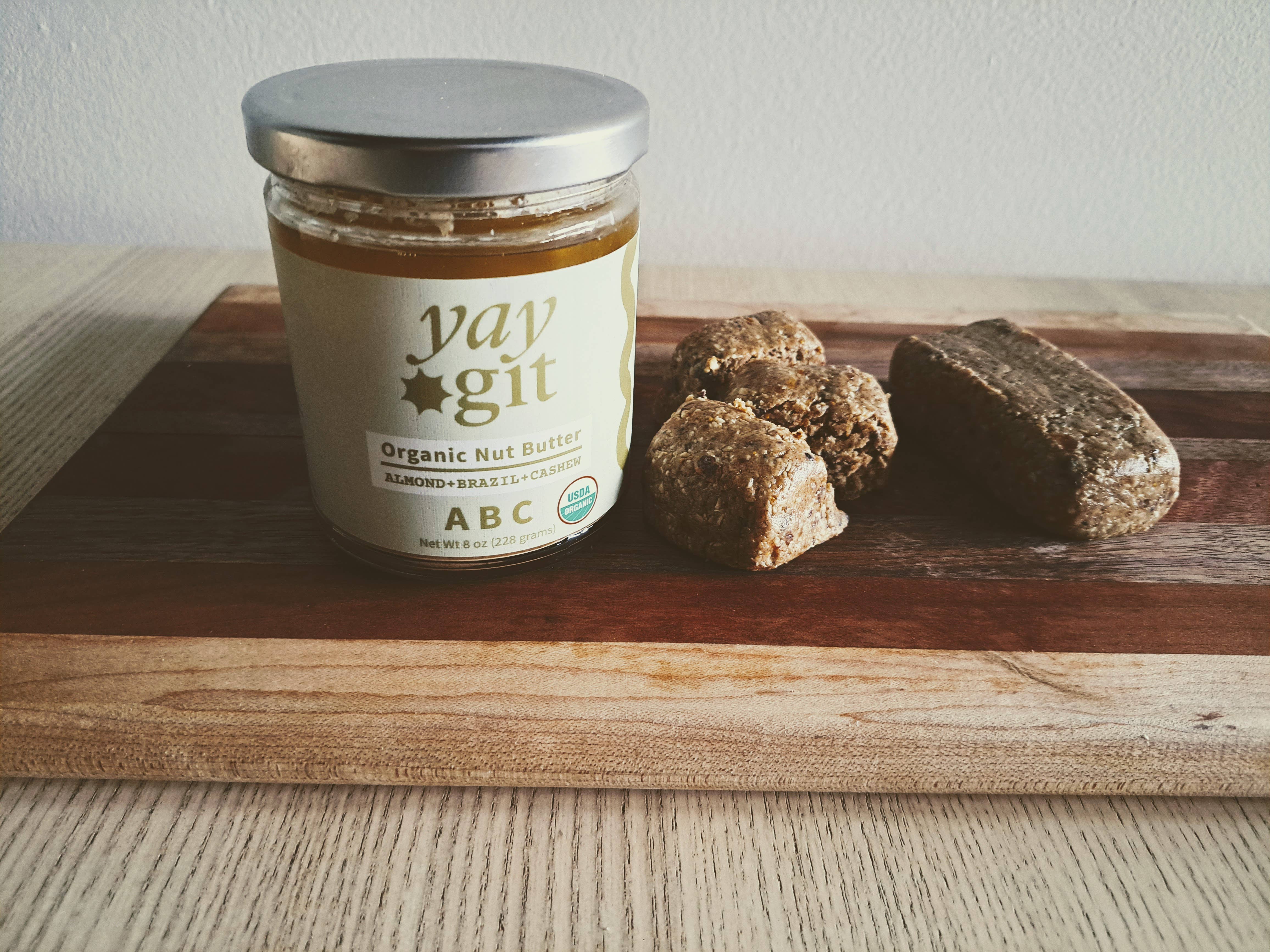 Yaygit - Wholesale Nut Butter - ABC  Organic Almond, Brazil, Cashew Butter  8oz 4