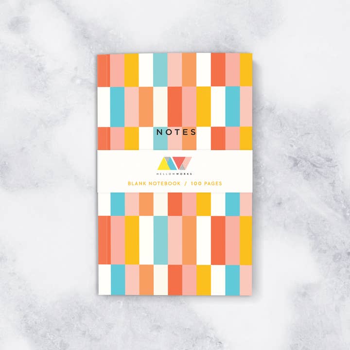 MELLOWWORKS - Venta al por mayor Cuadernos - CUADERNO DE AJEDREZ A RAYAS, páginas en blanco
