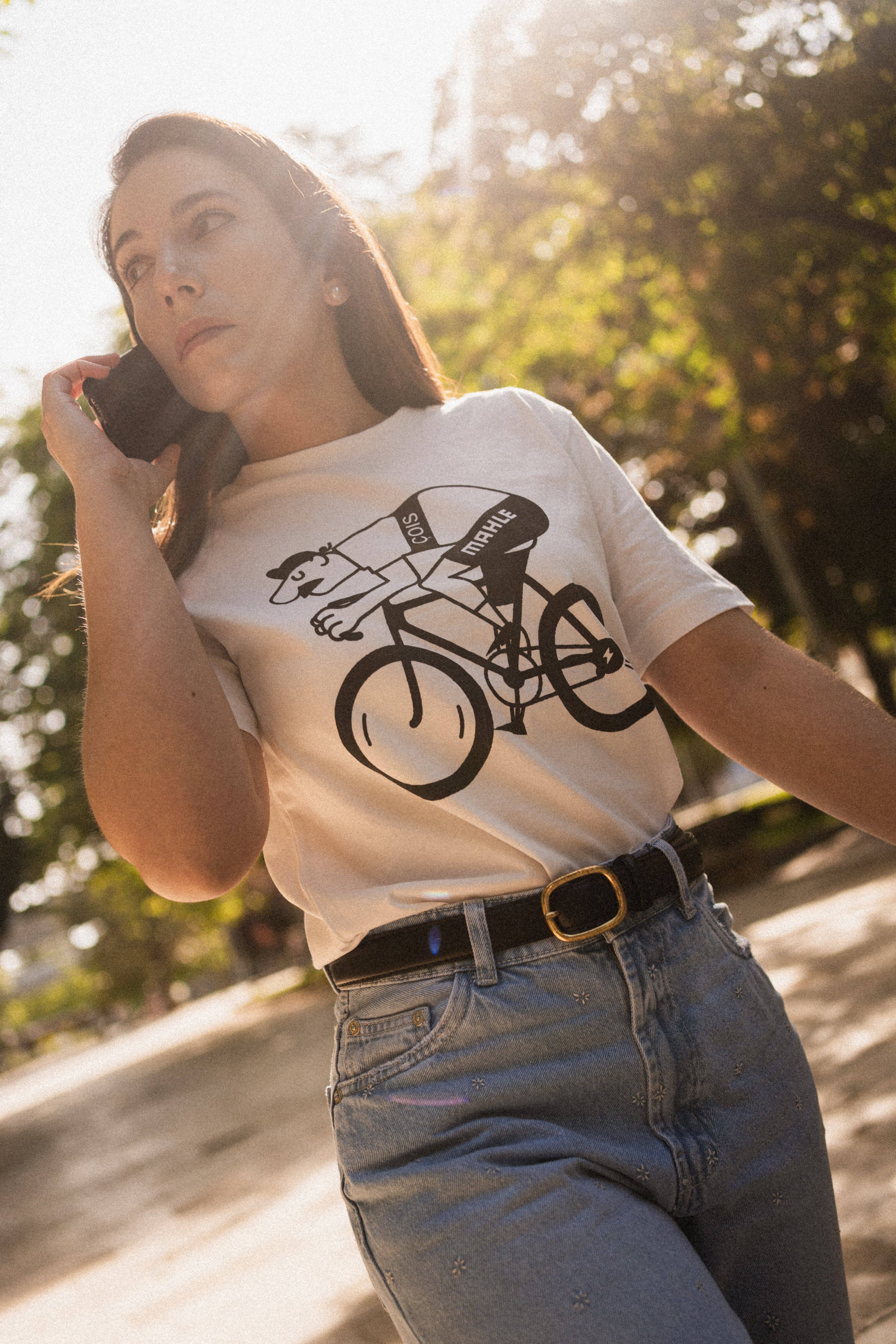 Çois Cycling Legacy - Wholesale Screen Printed T-Shirt - Men's - MAHLE power cyclist cycling T-shirt2