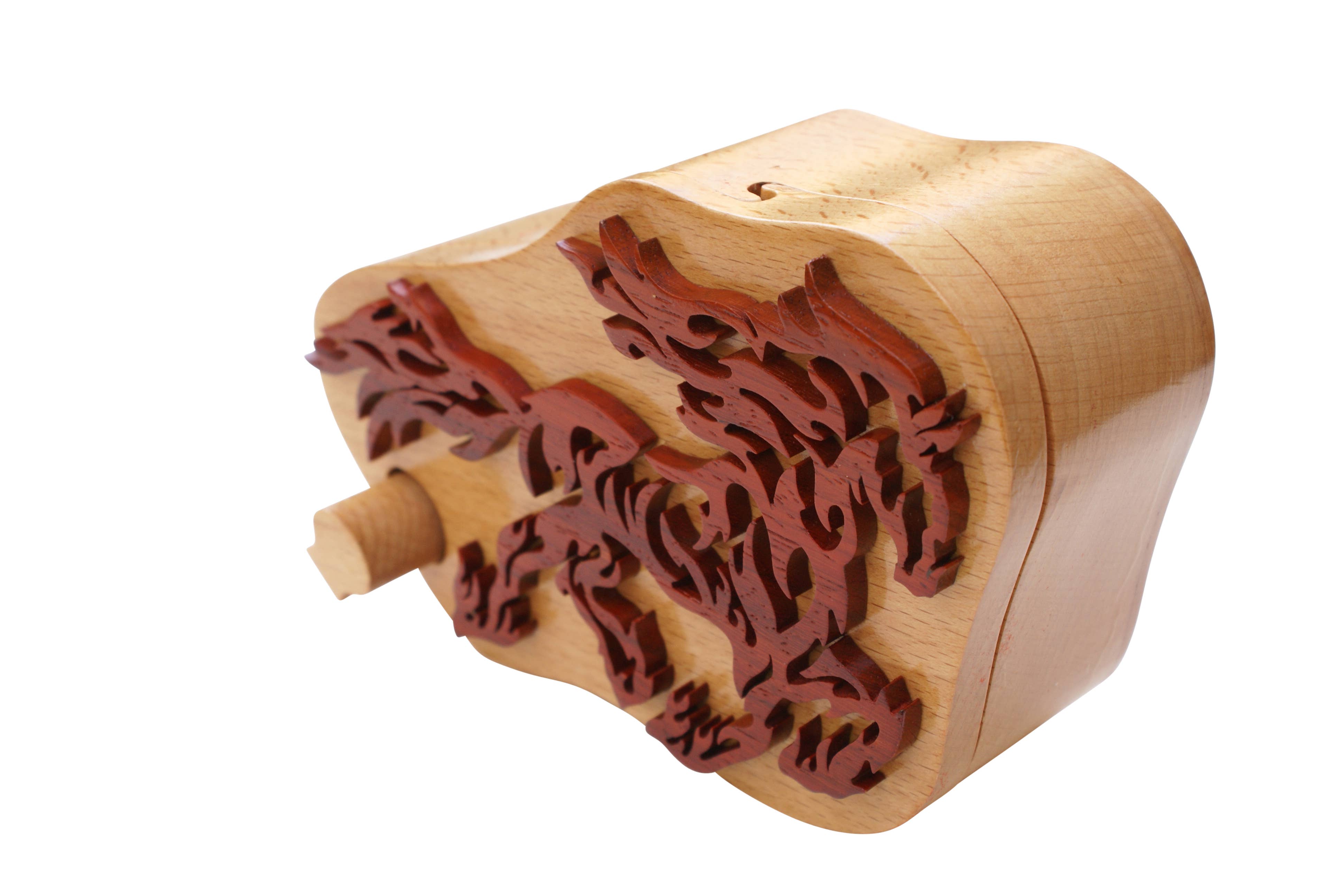 jelly roll box - Venta al por mayor Cajas decorativas - Caja Puzzle Pony con compartimento secreto1