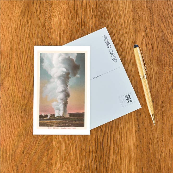 Found Image Press - Wholesale Postcard - Postcard YS-87 Giant Geyser1