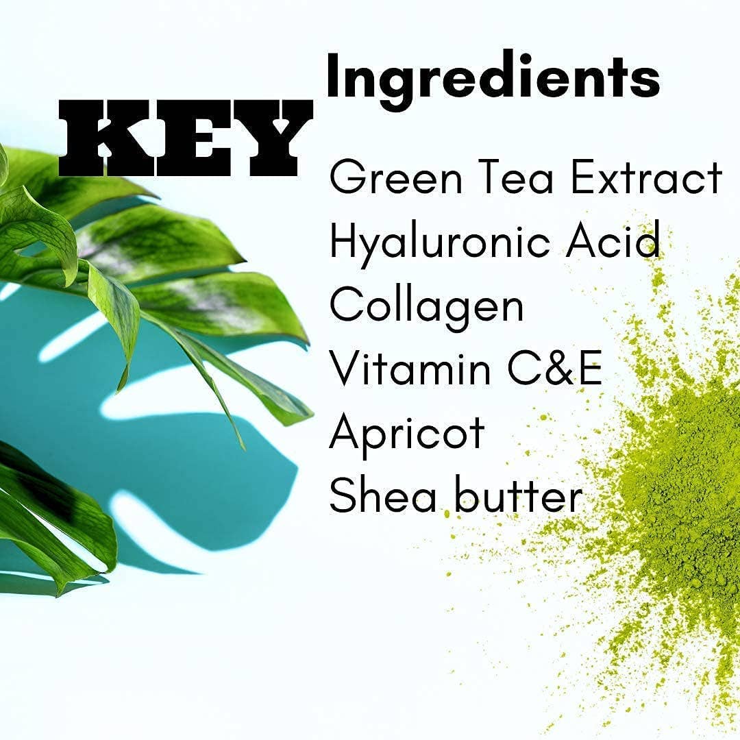 Hebepe – Esfoliante facial por atacado – Esfoliante Facial Matcha Chá Verde2