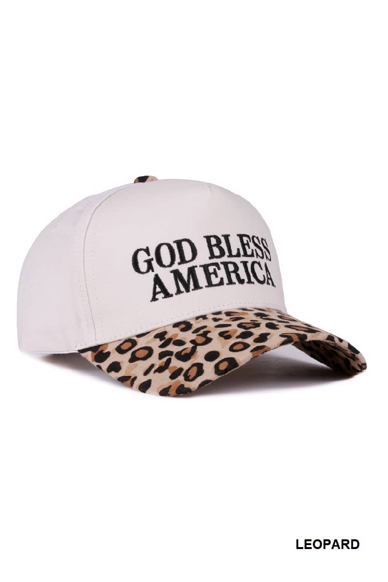 42POPS - Wholesale Baseball Cap - Women's - , 0827 God bless America two-tone canvas cotton cap SI-283892
