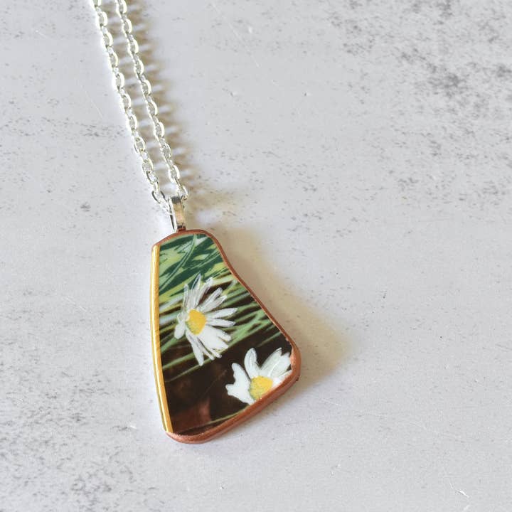 The Broken Plate Pendant Co - Wholesale Pendant/Charm Necklace - Broken Plate Shard NecklaceÂ