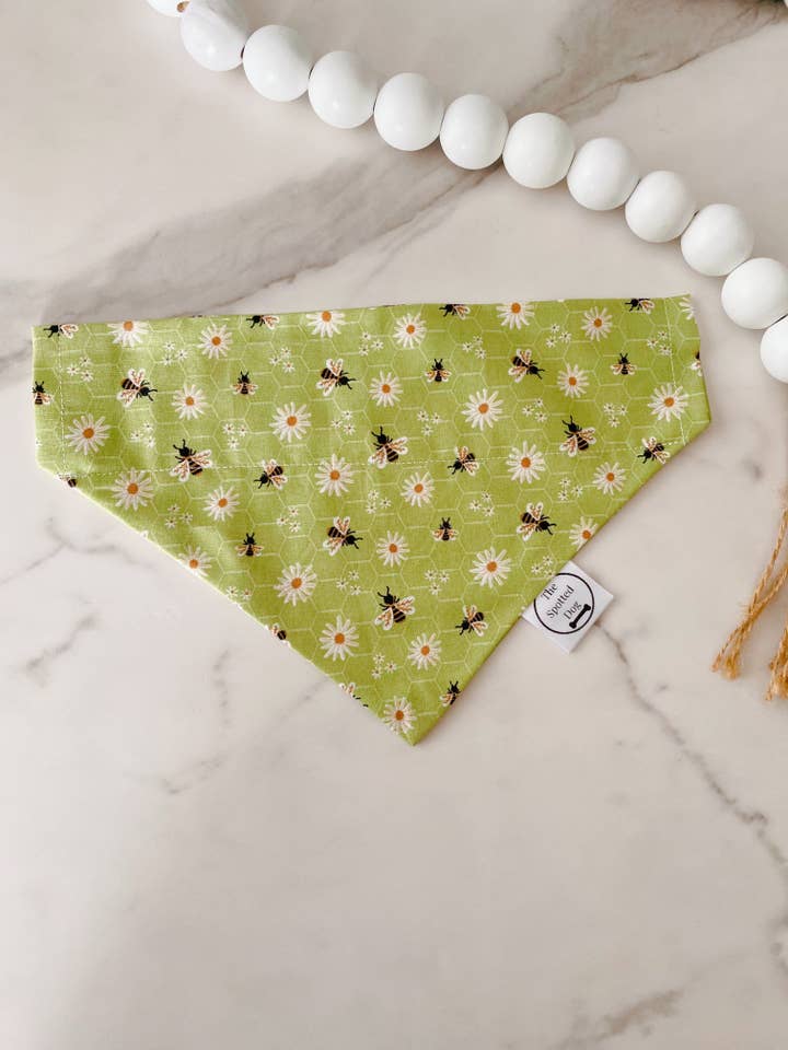 Buzz and Bloom Bandana for wholesale by Spotted Dog Co.
