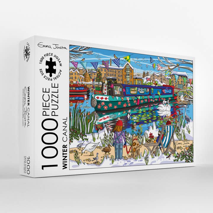 WINTER CANAL - Emma Joustra Jigsaw Puzzle and other Purchase Wholesale asmodee. Free Returns & Net 60 Terms on Faire trending on Faire.