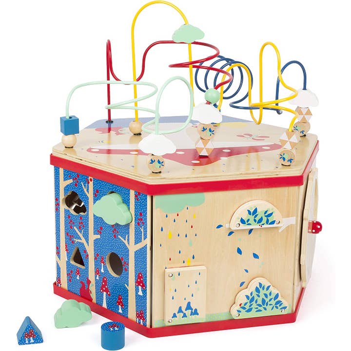Hauck Toys - Wholesale Wood Toy - Kids - Small Foot Activity XL Center Sweet Little Bug Theme