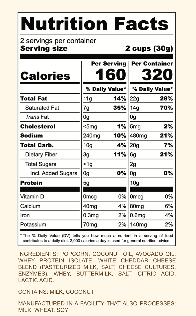 BUNKY - Wholesale Popcorn - Aged White Cheddar | Protein Popcorn7