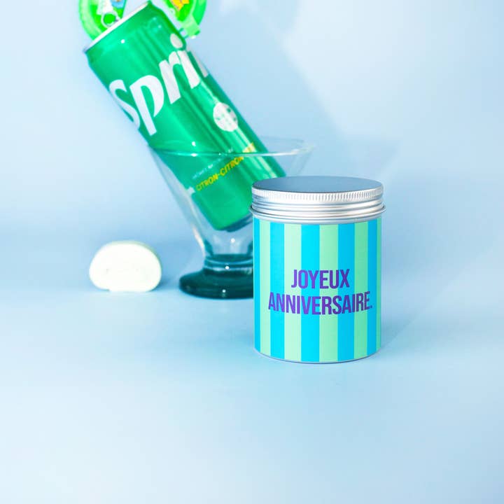 Veganskt ljus - Sojavax - Grattis på födelsedagen för wholesale av MARGO