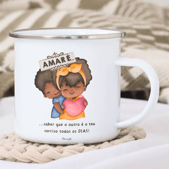 Anpassningsbar emaljmugg för Alla hjärtans dag för wholesale av Charmy Gift Store