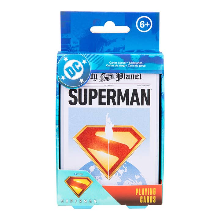 Paladone UK – wholesale Playing cards – Superman Playing Cards in a Tin4