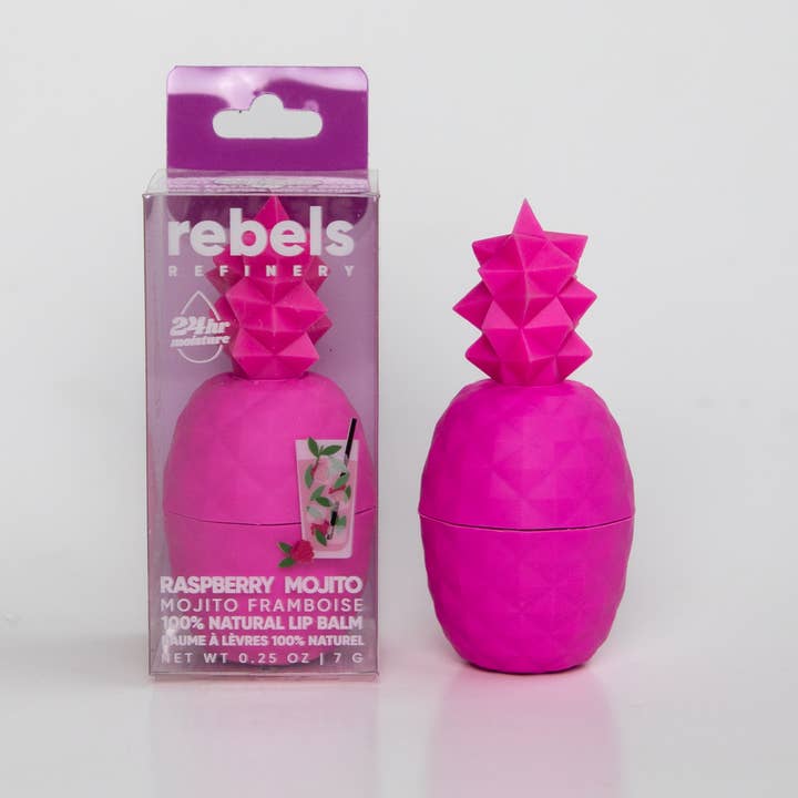 Rebels Refinery - Wholesale Lip Balm - CLIP STRIP LIMITED EDITION SUMMER DRINK PINEAPPLES1