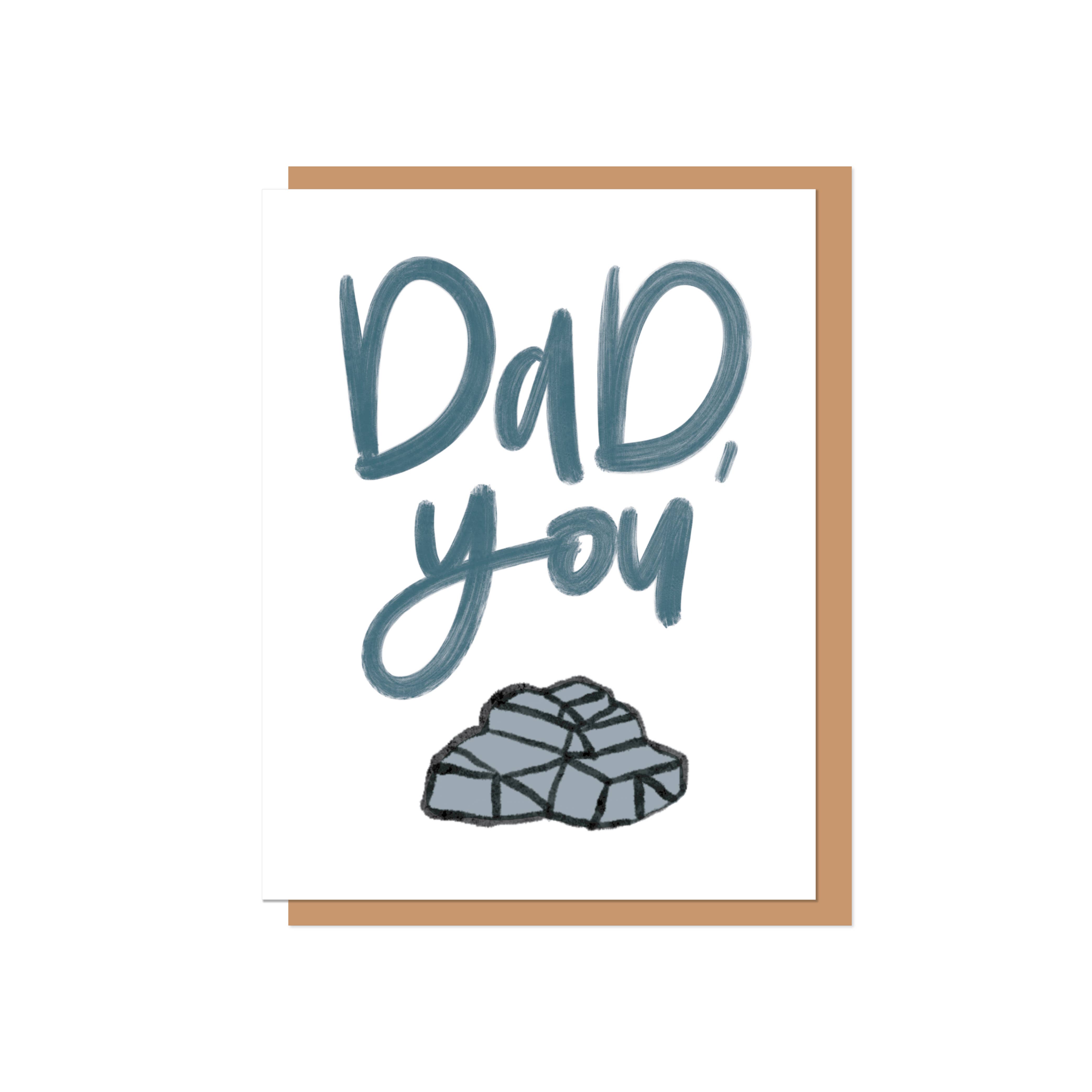 Alina Walker Design - Wholesale Father's Day Card - Dad You Rock Greeting Card0