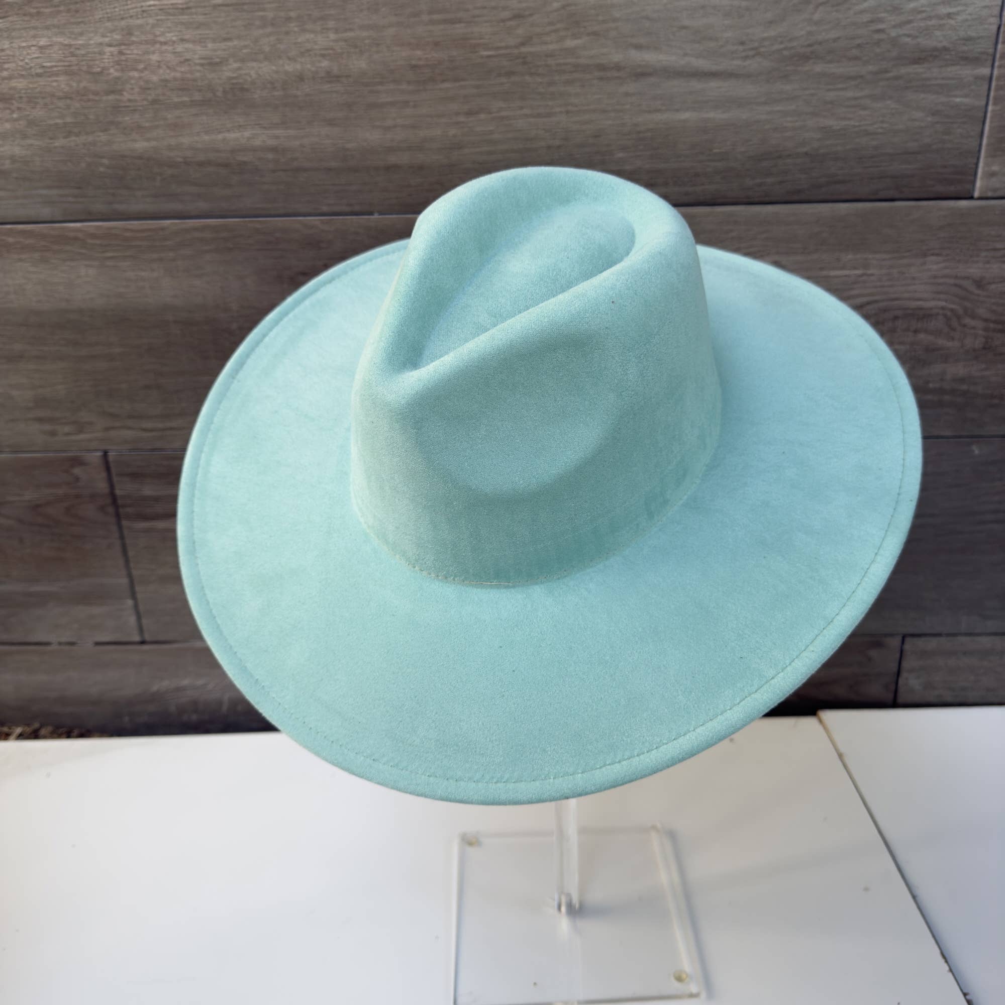 Queens INC - Wholesale Fedora - Women's - Fashion Classic Wide Brim Premium Suede Hat37