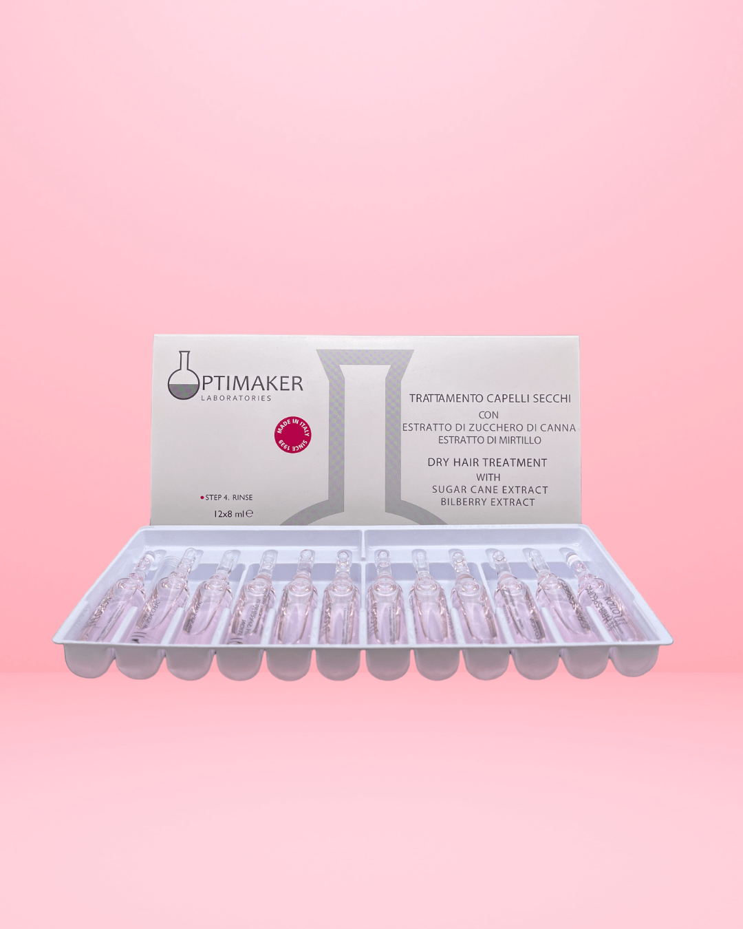 cosmedi - Vendita all'ingrosso Balsamo senza risciacquo - Fiale per capelli secchi con Estratti di Mirtillo2